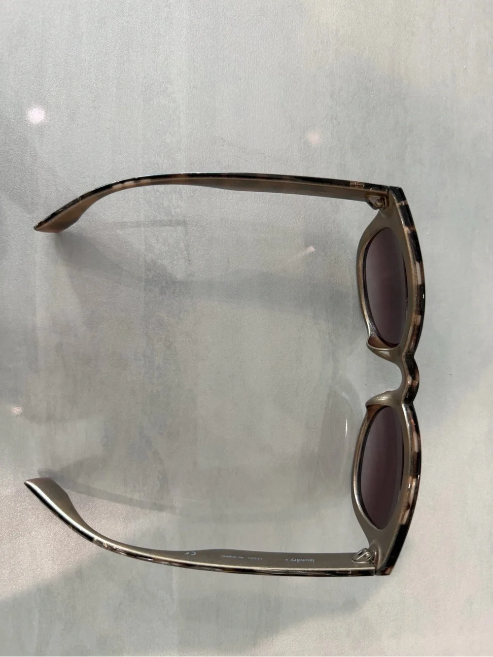 Pretty Leopard Print Sunglasses by Laundry